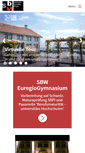 Mobile Screenshot of euregiogymnasium.ch